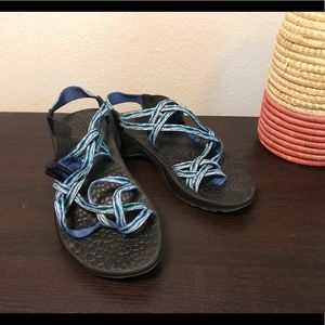 Chaco | Blue Strappy Sandals